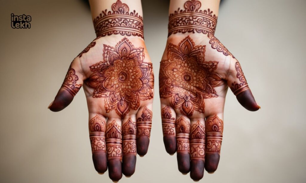 Beautiful Mehndi Captions for Brides