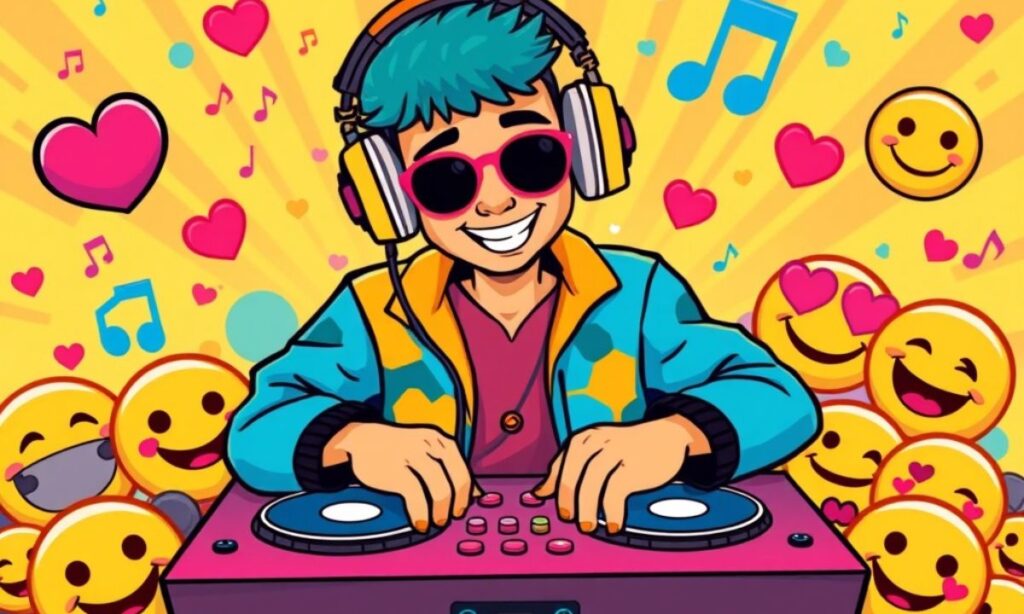 DJ Bio for Instagram with Emoji