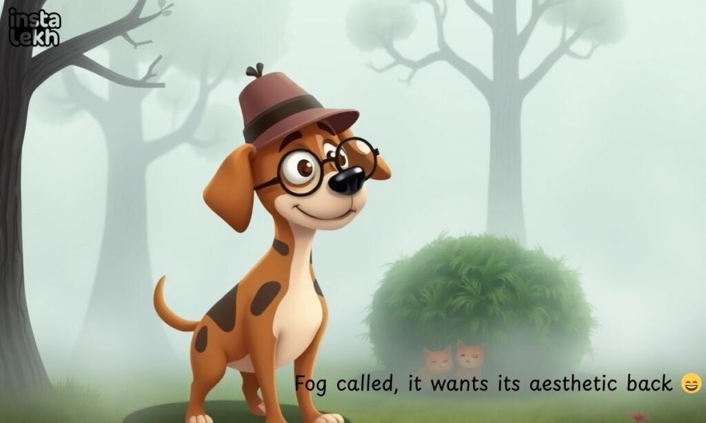 Funny Fog Captions For Instagram