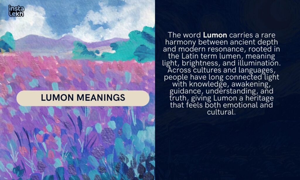 Lumon Meanings 