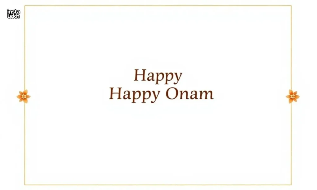 Onam captions
