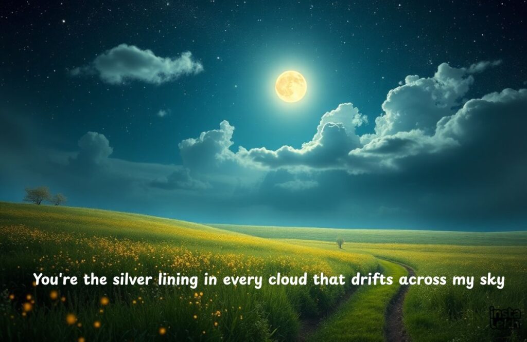 Romantic Clouds Captions