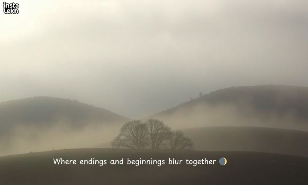 Short Fog Captions For Instagram