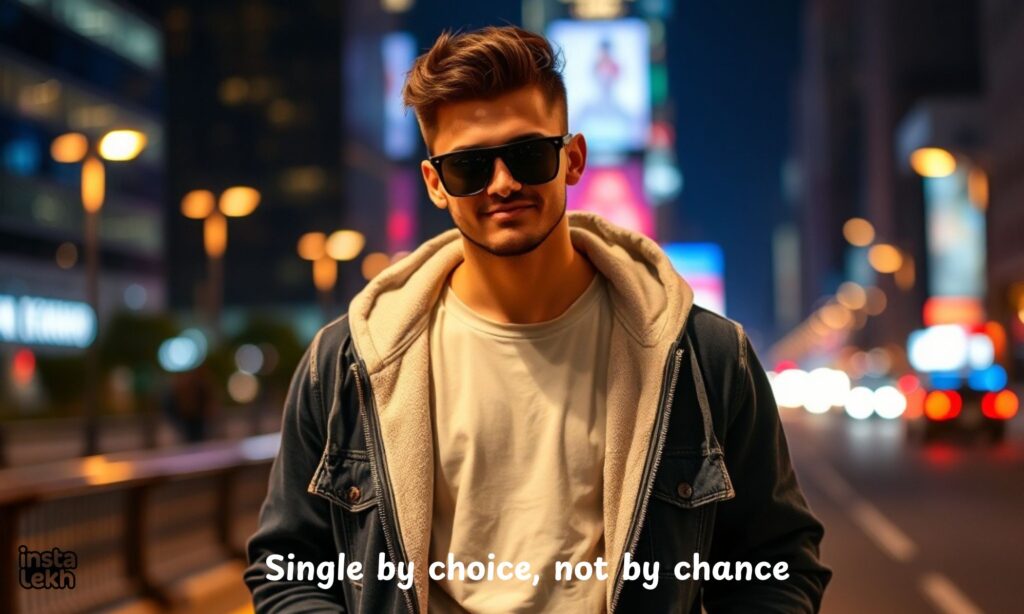 Single Life Bio for Instagram for Boy