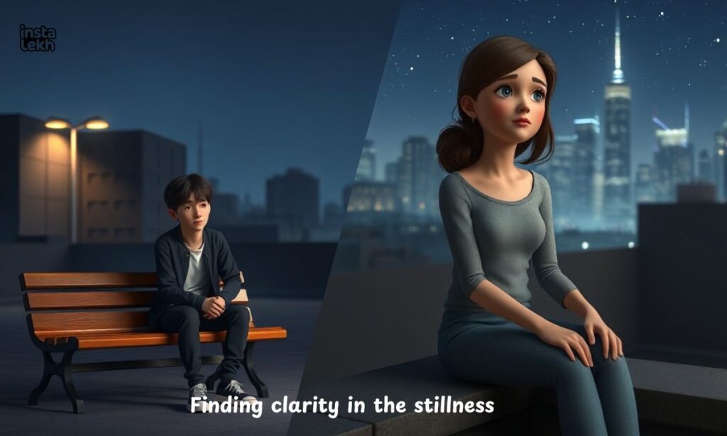 Sitting Alone Captions for Instagram
