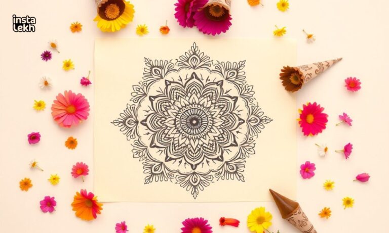 Stylish Mehndi Captions for Instagram