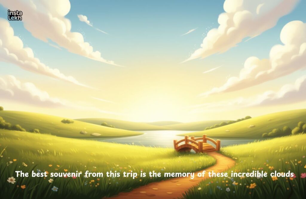 Travel Clouds Captions