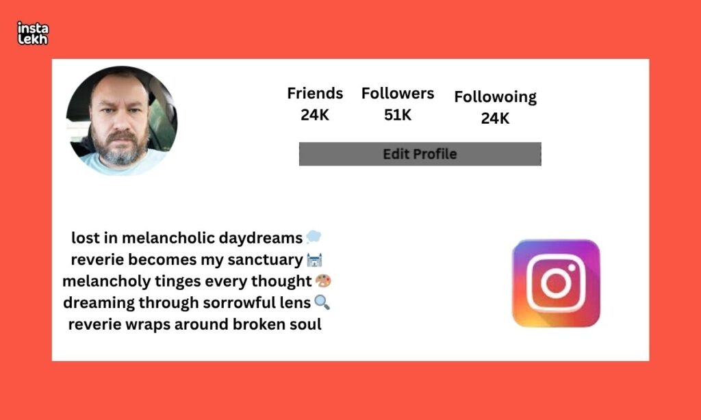 sad bio for instagram