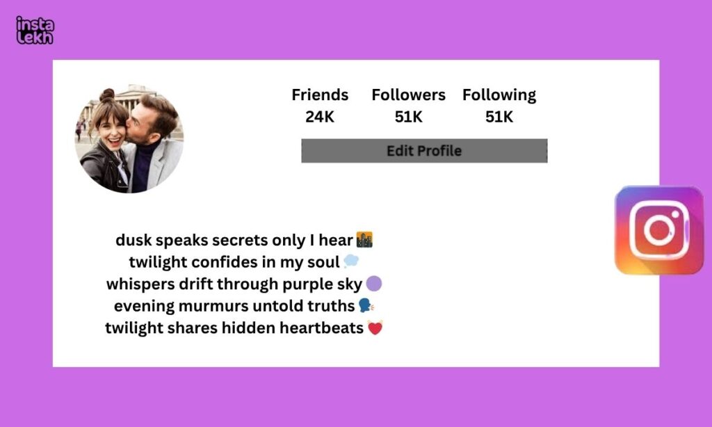 sad bio for instagram