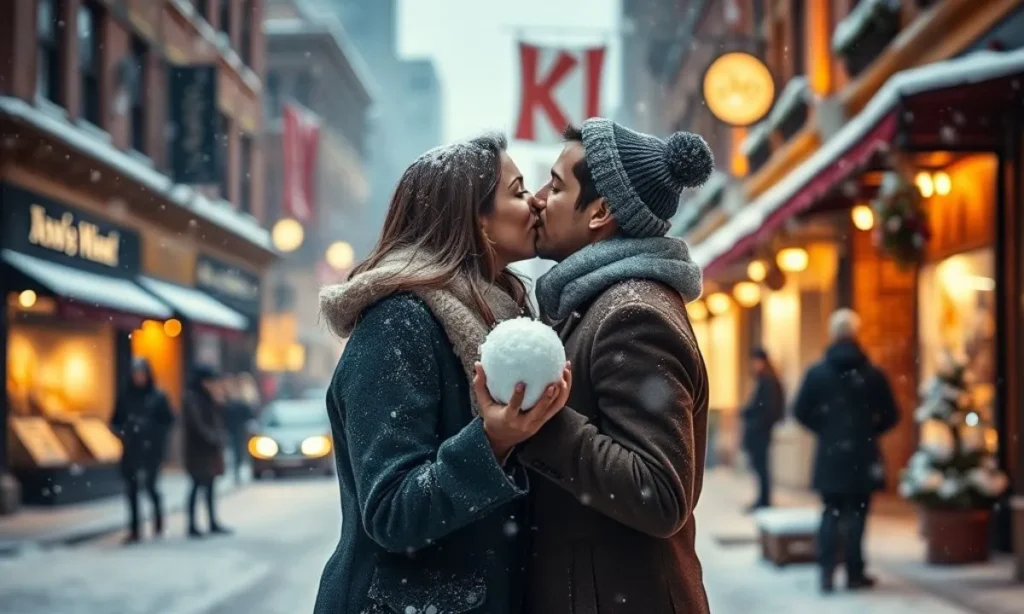 snowball kiss meaning