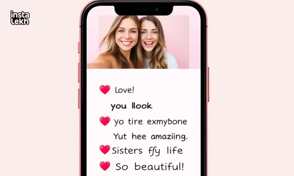 best comments for sister pic 