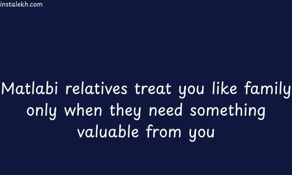family matlabi rishte quotes 
