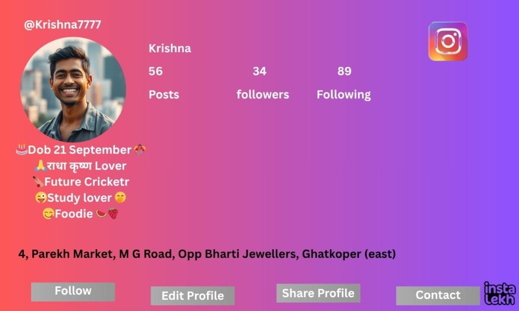 instagram bio for students 